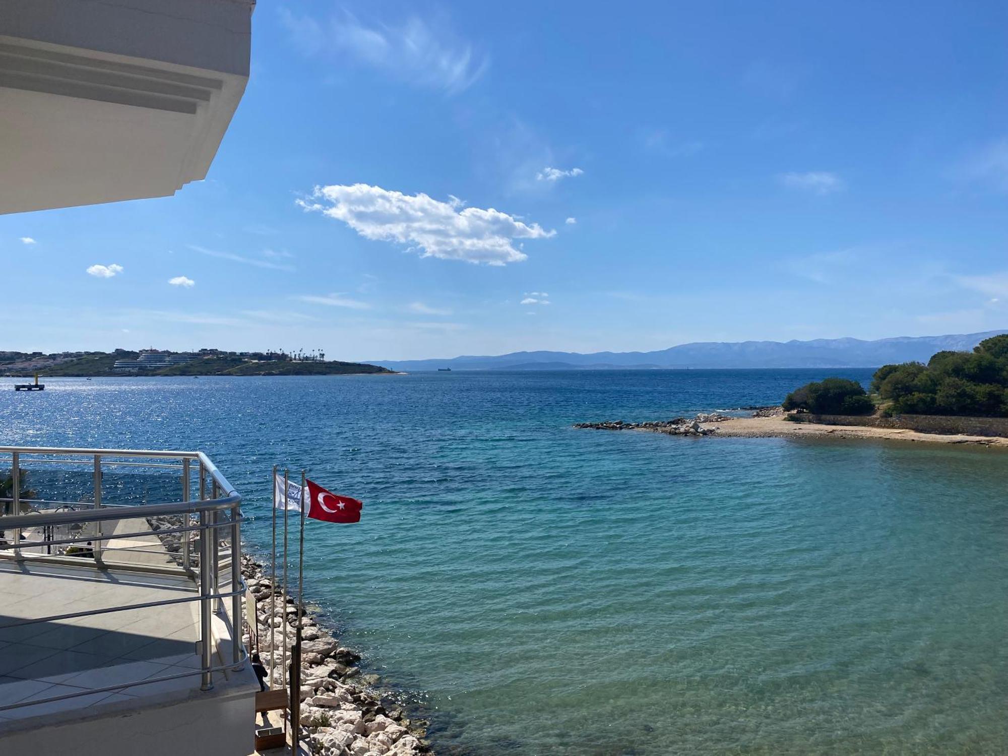 Pasifik Hotel Çeşme Exterior foto